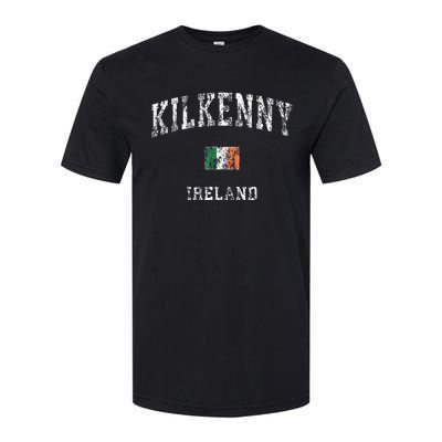 Kilkenny Ireland Vintage Athletic Sports Design Softstyle CVC T-Shirt