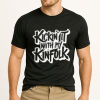 Kickin It With My Kinfolk Funny Family Reunion Cooling Performance Crew T-Shirt