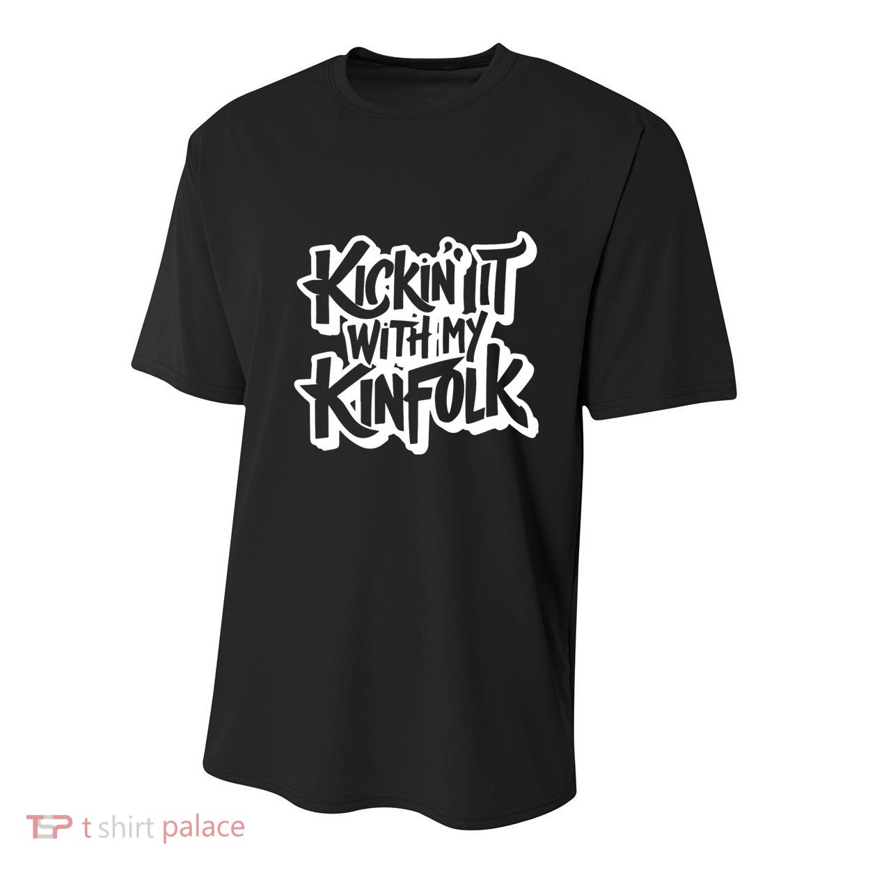 Kickin It With My Kinfolk Funny Family Reunion Youth Performance Sprint T-Shirt