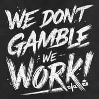 Kendu Inu We DonT Gamble We Work (Front & Back) 15oz Campfire Ceramic Mug