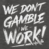 Kendu Inu We DonT Gamble We Work (Front & Back) Vector Backpack