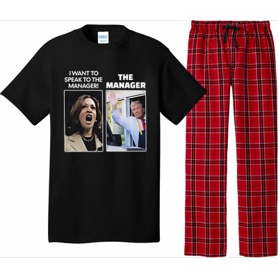 Kamala I Want To Speak To The Manager Trump Mcdon Pajama Set