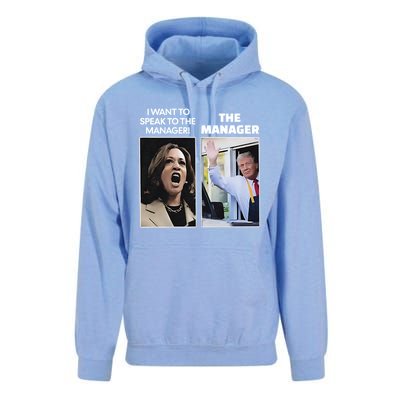 Kamala I Want To Speak To The Manager Trump Mcdon Unisex Surf Hoodie