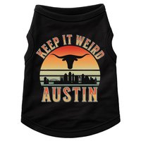 Keep It Weird Austin Vintage AustinTexas Doggie Tank