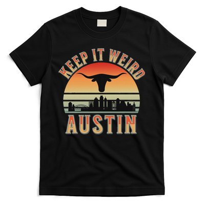Keep It Weird Austin Vintage AustinTexas T-Shirt
