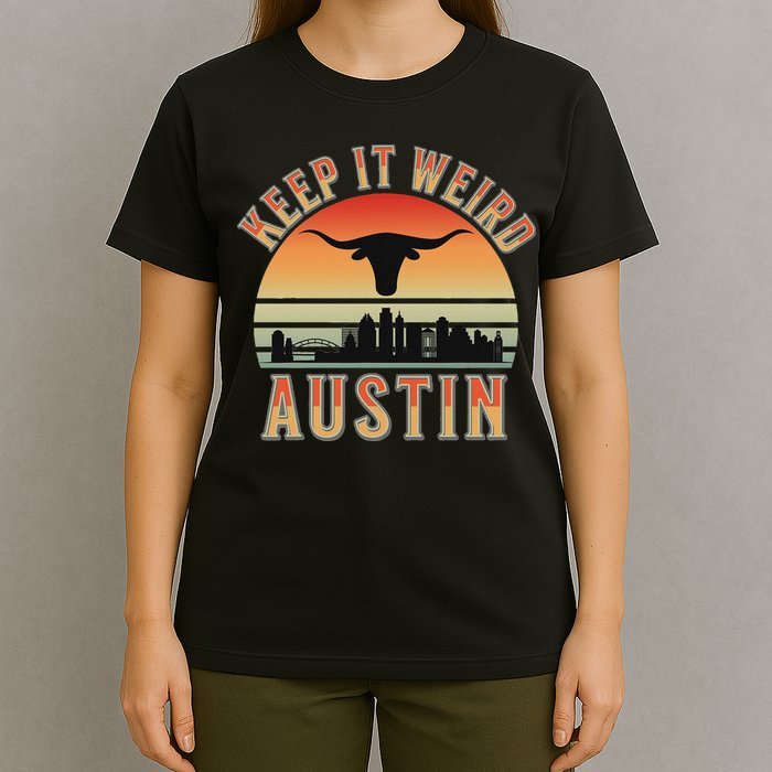 Keep It Weird Austin Vintage AustinTexas T-Shirt