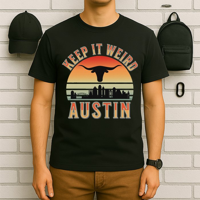 Keep It Weird Austin Vintage AustinTexas T-Shirt