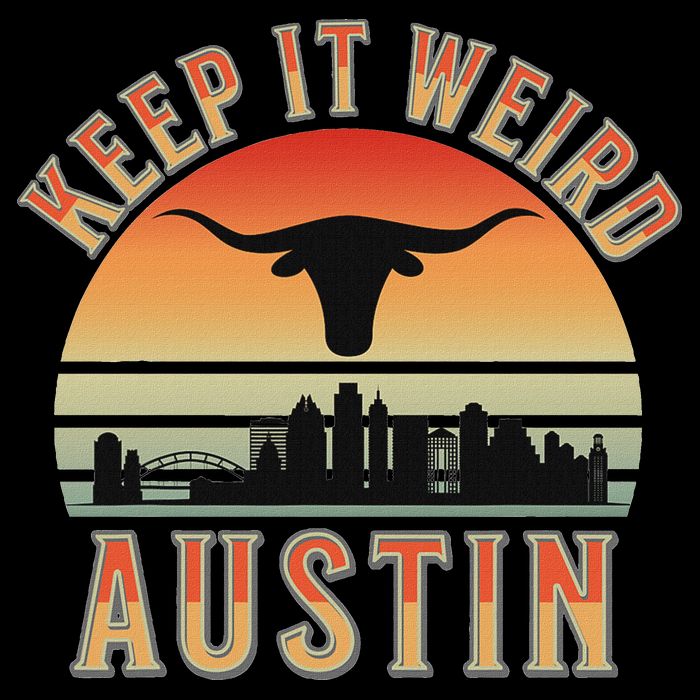 Keep It Weird Austin Vintage AustinTexas T-Shirt