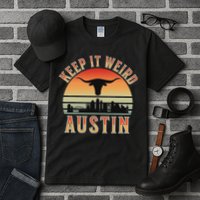 Keep It Weird Austin Vintage AustinTexas Tall T-Shirt