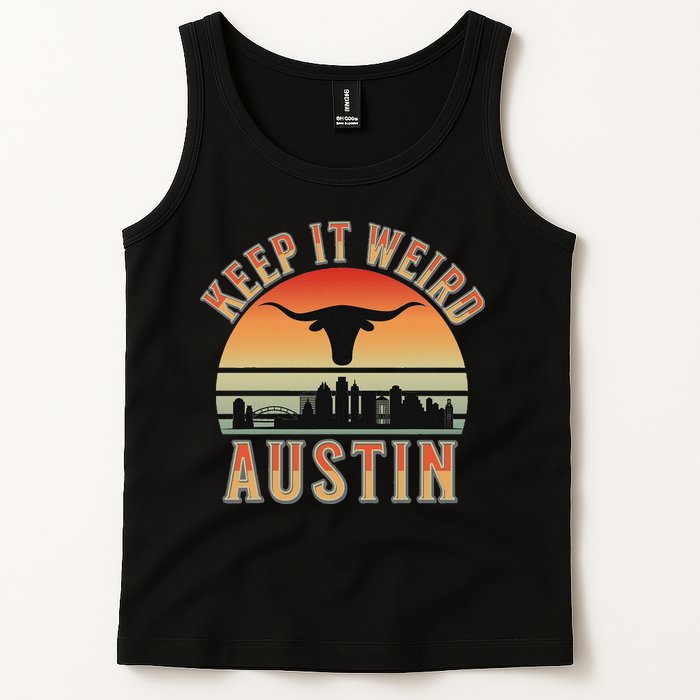 Keep It Weird Austin Vintage AustinTexas Tank Top