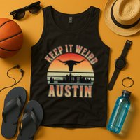 Keep It Weird Austin Vintage AustinTexas Tank Top