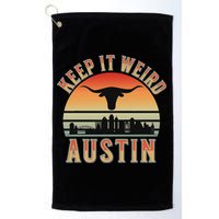Keep It Weird Austin Vintage AustinTexas Golf Towel