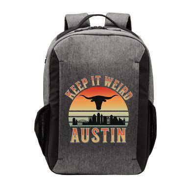 Keep It Weird Austin Vintage AustinTexas Vector Backpack