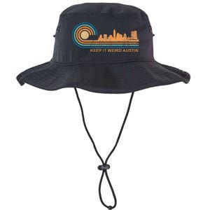 Keep It Weird Austin Texas Skyline Retro Austin Legacy Cool Fit Booney Bucket Hat