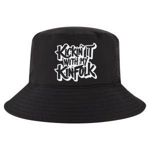 Kickin It With My Kinfolk Family Reunion Cool Comfort Performance Bucket Hat