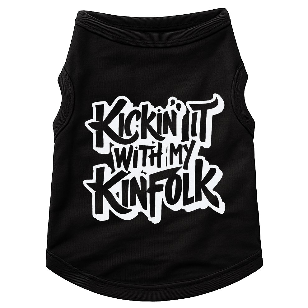 Kickin It With My Kinfolk Family Reunion Doggie Tank