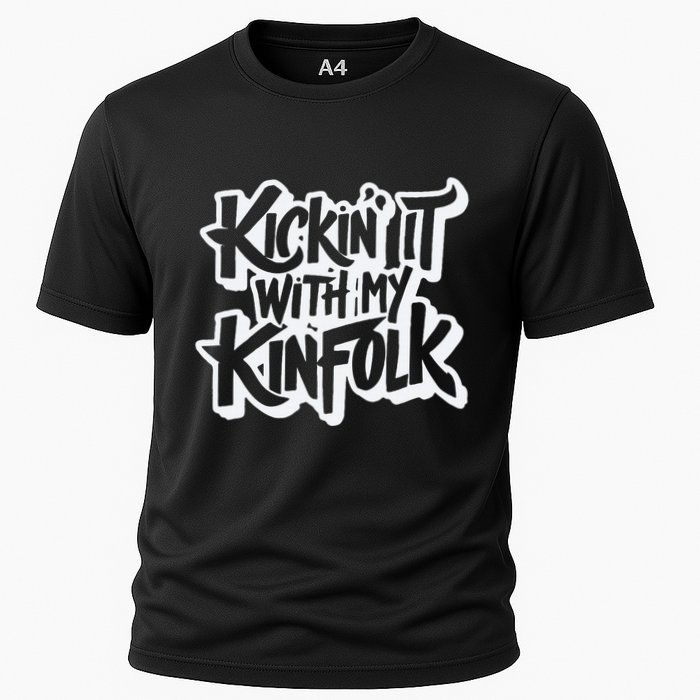 Kickin It With My Kinfolk Family Reunion Cooling Performance Crew T-Shirt