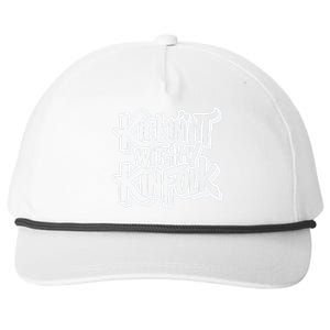 Kickin It With My Kinfolk Family Reunion Snapback Five-Panel Rope Hat