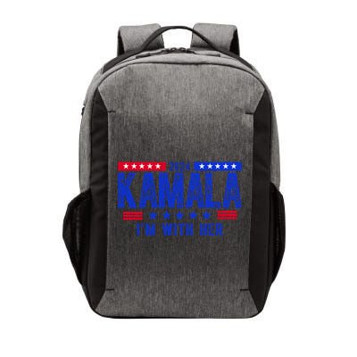 Kamala Im With Her 2024 Vintage Political Vector Backpack