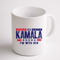 Kamala Im With Her 2024 Vintage Political Coffee Mug