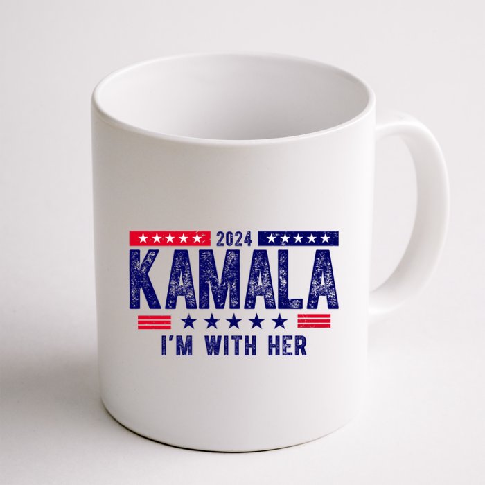 Kamala Im With Her 2024 Vintage Political Coffee Mug