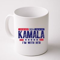 Kamala Im With Her 2024 Vintage Political Coffee Mug