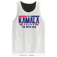 Kamala Im With Her 2024 Vintage Political Mesh Reversible Basketball Jersey Tank