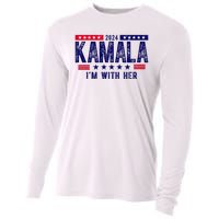 Kamala Im With Her 2024 Vintage Political Cooling Performance Long Sleeve Crew