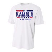 Kamala Im With Her 2024 Vintage Political Performance Sprint T-Shirt