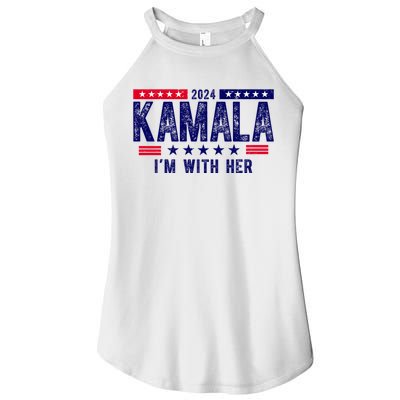 Kamala Im With Her 2024 Vintage Political Women's Perfect Tri Rocker Tank