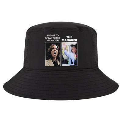 Kamala I Want To Speak To The Manager Trump Mcdonalds Cool Comfort Performance Bucket Hat