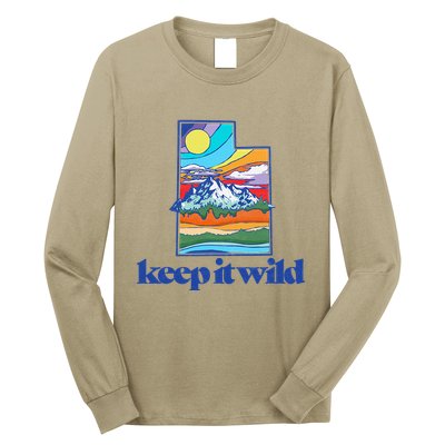Keep It Wild Utah Vintage Nature Long Sleeve Shirt