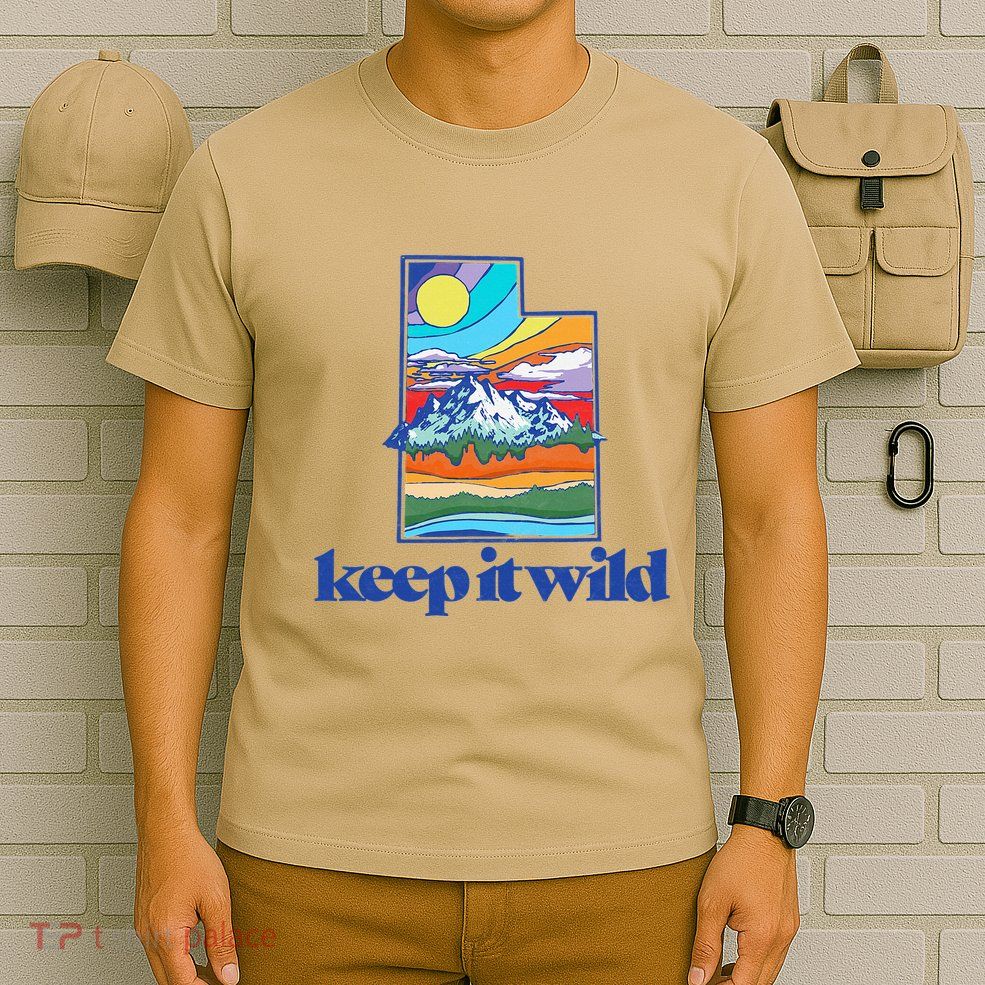 Keep It Wild Utah Vintage Nature T-Shirt