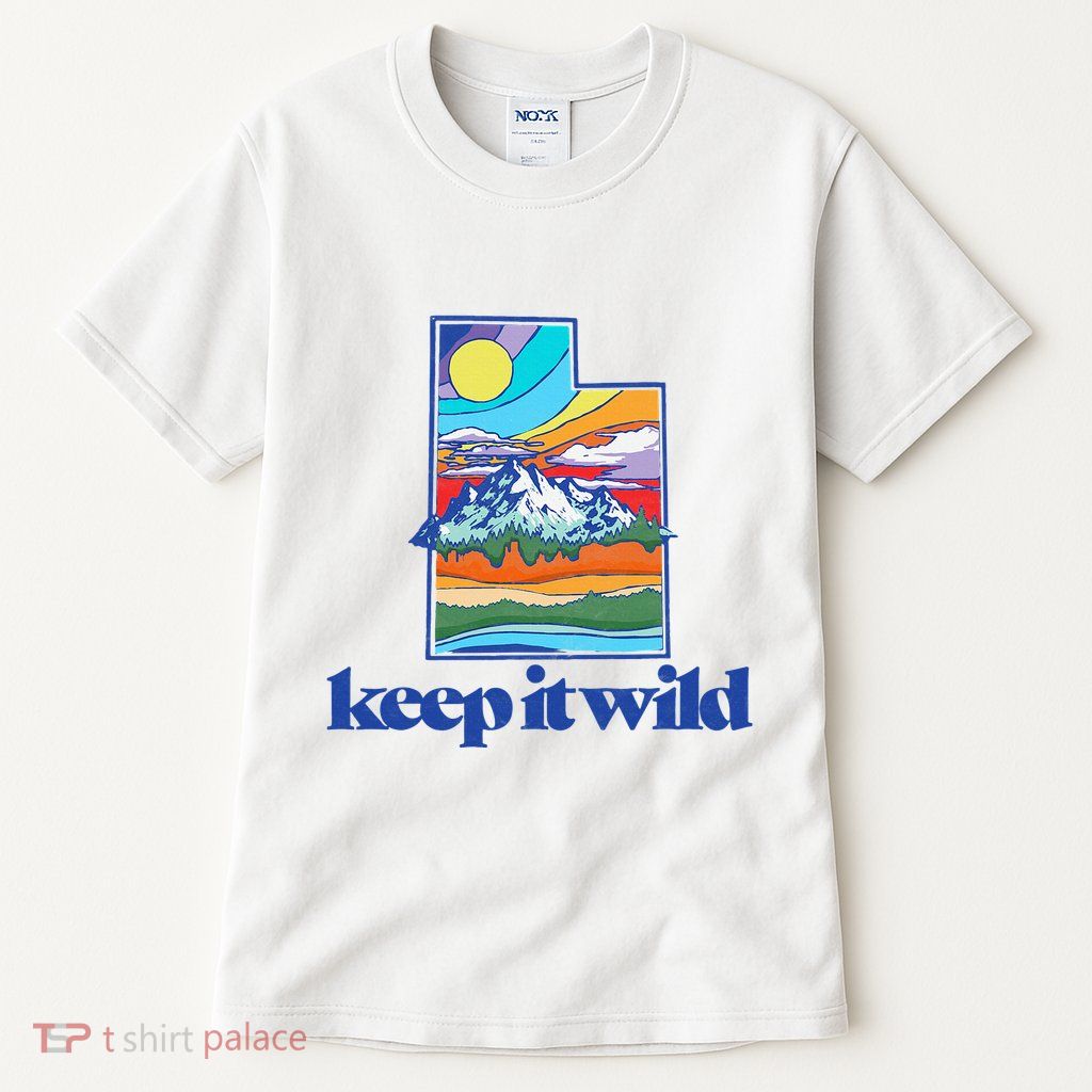 Keep It Wild Utah Vintage Nature Tall T-Shirt