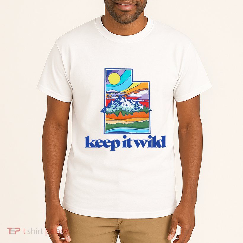 Keep It Wild Utah Vintage Nature Tall T-Shirt