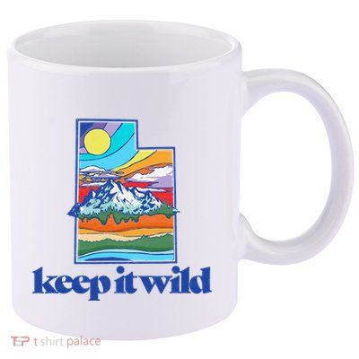 Keep It Wild Utah Vintage Nature 11oz C Handle Ceramic Mug