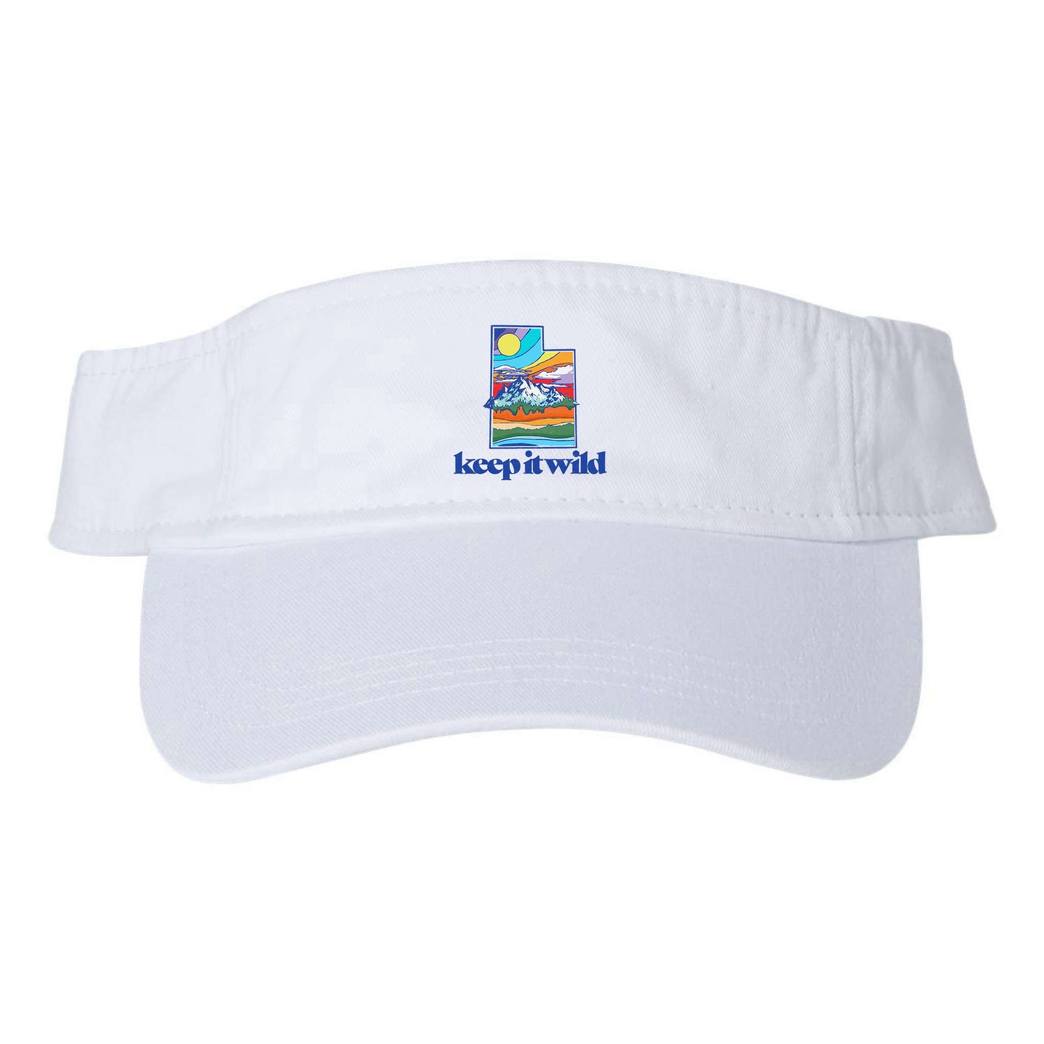 Keep It Wild Utah Vintage Nature Visor