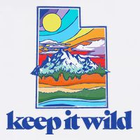 Keep It Wild Utah Vintage Nature Visor