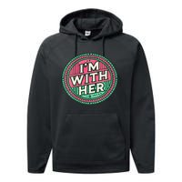 Kamala Im With Her Performance Fleece Hoodie