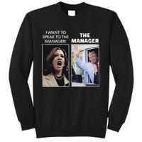 Kamala I Want To Speak To The Manager Trump Mcdonalds Sweatshirt