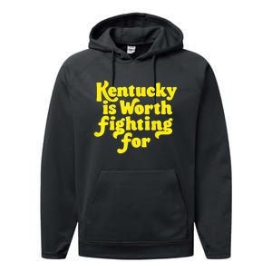 Kentucky Is Worth Fighting For 2024 Performance Fleece Hoodie