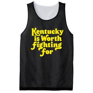 Kentucky Is Worth Fighting For 2024 Mesh Reversible Basketball Jersey Tank