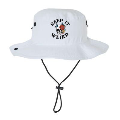 Keep It Weird Morbid Cool Halloween Legacy Cool Fit Booney Bucket Hat