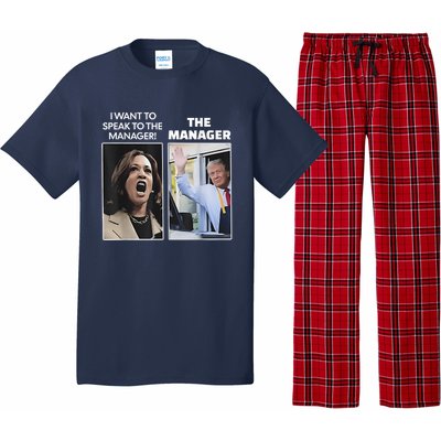 Kamala I Want To Speak To The Manager Trump Mcdonalds Pajama Set