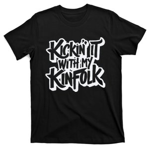 Kickin It With My Kinfolk Funny Family Reunion T-Shirt