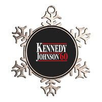 Kennedy Johnson 1960 Retro CampaignKennedy Johnson 1960 Retro Campaign Metallic Star Ornament