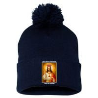 King Jesus 2024 Pom Pom 12in Knit Beanie