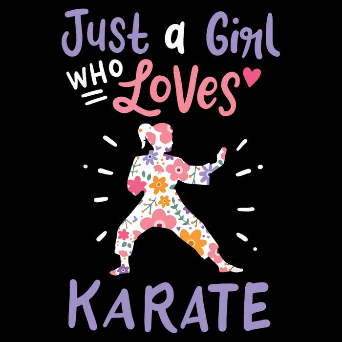 Karate Just A Girl Who Loves Karate Gift 16 in Basic Backpack