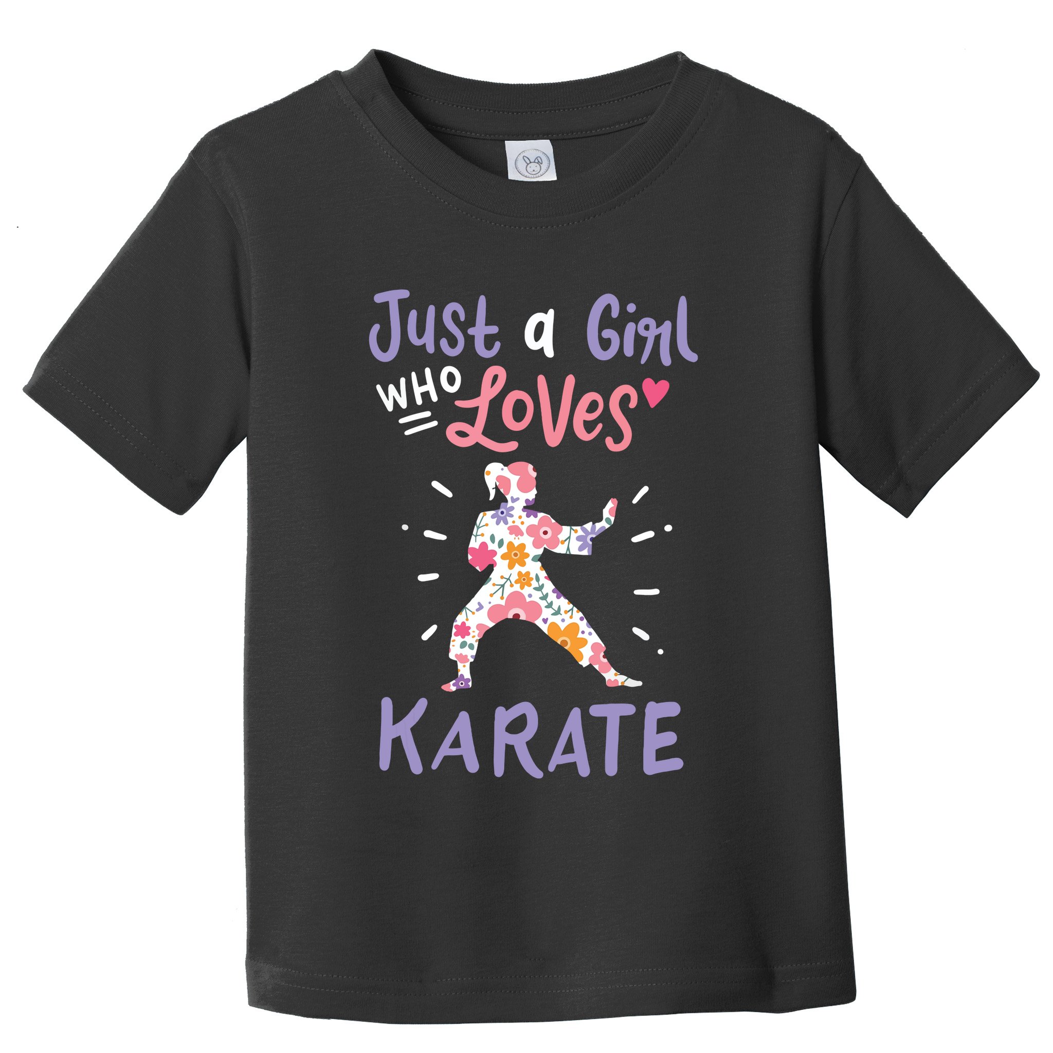 Karate Just A Girl Who Loves Karate Gift Toddler T-Shirt