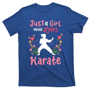 Karate Just A Who Loves Karate Gift T-Shirt